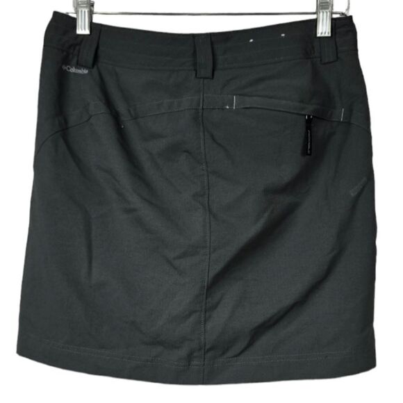 Columbia Omni-Shade Packable Skort Sun Protection Hiking Trail Skirt/Short Gray - Picture 4 of 13